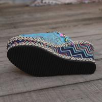 Zapatos de zapatilla con tacón de cuña para mujer de verano a la moda - details 4