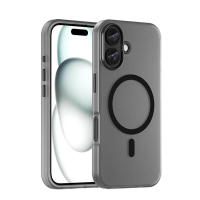 Funda KEYSION Transparente Mate para iPhone 16 Plus, 15, 14 Pro Max, Silicona + PC Antigolpes para la Parte Trasera del Teléfono - details 2