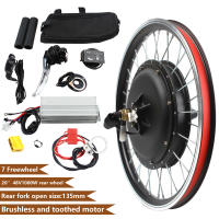 Kit de conversión de bicicleta eléctrica, rueda trasera de 20 pulgadas, 48V, 1000W - details 0