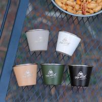 Mini taza de camping de acero inoxidable, 4-1 piezas, 50 ml, adecuada para VIE al aire libre, cerveza, vino, café, té, leche, bebidas, agua, - details 5