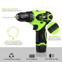 Taladro a bateria multifunción 12v mini destornillador electrico - details 0