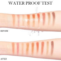 Bsimone Paleta de sombras de ojos mate nacarado de doce colores Paleta de sombras de ojos de color tierra para estudiantes y niñas - details 10