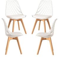 Paquetes Sillas Comedor - Pack 4 Sillas Mima - Blanco - details 0
