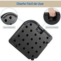 Soporte de Parasol Recargable Cuadrado 80kg de Arena/60L de Agua Total Diseño Trenzado - details 4