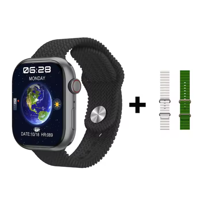 Nuevo Reloj inteligente HK9 Pro Plus Amoled para hambres y Mujeres 2GB ROM Alta FRECUENCIA DE acuatización ChatGPT Ai Face Reloj Deportivo de Música Local - 1