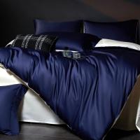 Juego de Ropa de Cama de Algodón Egipcio Antibacteriano 5A Color Sólido Alta Cuenta de Hilos - details 5
