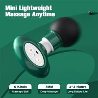 Mini masajeador portátil de mano con carga USB, masajeador de tejido profundo, relajación muscular para alivio del dolor, cuerpo, cuello, vibrador, Fitness - details 8