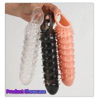 Leten-anillo de boquilla de lino, anillos extensores reutilizables, retardante de eyaculación, funda para pene para hombres, juguetes sexuales para erección, juguete para adultos - details 12