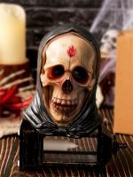 Estatua de Calavera de Resina Estilo Gótico Adorno de Fiesta de Halloween para Decoración del Hogar - details 4