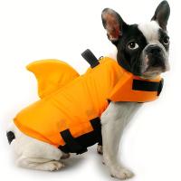 Chaleco salvavidas en forma de tiburón para perros pequeños y medianos - details 0