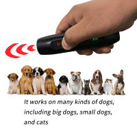 Dispositivo de Entrenamiento para Perros Ultrasonido de Alta Potencia con Control Remoto Luces LED Anti Ladridos Deterrente para Mascotas Adecuado para Todas las Razas de Perros Fabricado en China - details 1
