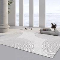 Alfombra de salón, algodón y lino, imitación de cachemira gruesa para habitación, dormitorio,cocina - details 1