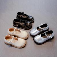 Zapatos de cuero para niñas, calzado de princesa versátil, informal, antideslizante, fondo suave, estilo coreano, Otoño, 2024 - details 1