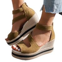 Sandalias de cuña de verano para mujer, zapatos de moda - details 0