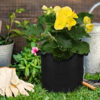 Bolsas de vivero de plantas transpirables no tejidas, ideales para cultivo de vegetales, jardinería, 5 uds. - details 2