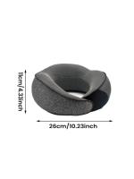 Almohada de viaje para el cuello, cojín de viaje duradero en forma de U, almohada de avión no deformada - details 2