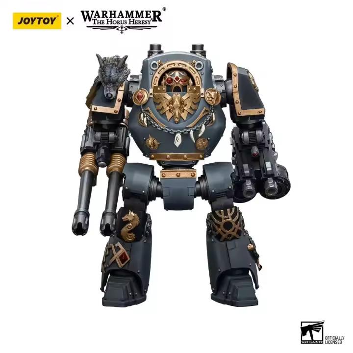 JOYTOY 40k 1/18 figuras de acción Mecha Anime 24cm Space Woes Contemptor Dreadnought con Gravis Bolt Cannon - 1