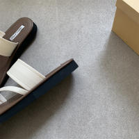 Zapatillas de punta con plataforma casual retro, ropa de verano para mujer, zapatos de playa casuales para vacaciones junto al mar, sandalias hermosas - details 4