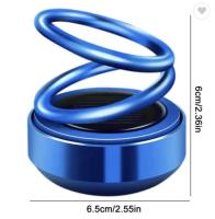 Ambientador Solar para coche con anillo saborizante, ambientador Solar giratorio para coche, aromaterapia para coche con energía Solar, aromaterapia para coche - details 3
