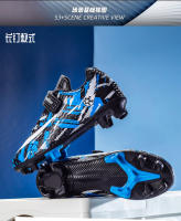 Zapatos de Fútbol para Hombres, Mujeres y Niños Pisadas Seguras con Hierba Artificial y Cuero - details 6
