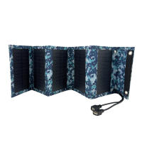Bolsa Solar Plegable de 12W Compañera de Almacenamiento de Energía Móvil USB Dual - details 4
