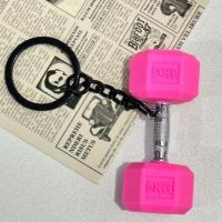 Llavero de Barra de Silicona DlY Regalo de Gimnasio con Encanto de Bolsa y Colgante de Peso - details 8