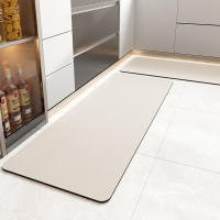 Alfombrilla superabsorbente para suelo de tierra de diatomeas, Color sólido, antideslizante, de secado rápido, para cocina y baño - details 9
