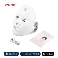 La piel inalámbrica del fotón de la belleza de la cara del LED de 7 colores aprieta la máscara facial del cuello del rejuvenecimiento - details 2
