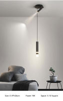 Lámpara Colgante LED Minimalista Iluminación de Dormitorio, Lámpara de Mesita, Sala de Estar, Comedor Lúmenes de 150 Decoración de Iluminación para el Hogar - details 1