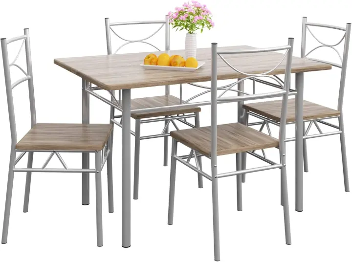 sillas de Cocina Comedor Blanco - 1