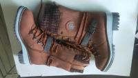 Botas de nieve de otoño invierno de talla grande para mujer, tacón grueso, estilo europeo y americano - details 0