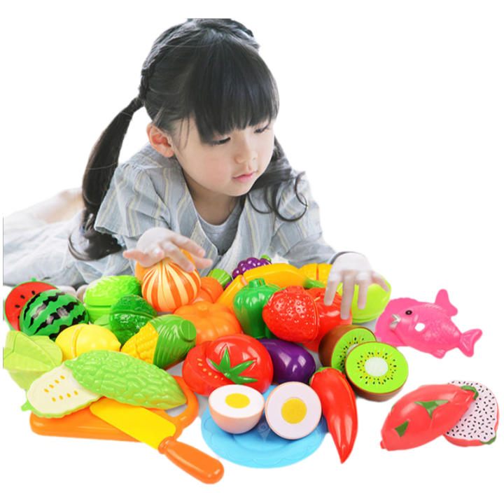 Juego De Juguetes Para Niños Y Niñas Cocina Simulada De Frutas Y Verduras Montessori Educativo Para Niños Y Niñas De 3 a 12 Años