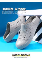 Sandalias para Mujer con Agujeros Estilo Coreano Transpirable Ideal para Ocio al Aire Libre, Playa, Paseo, Zapatillas Frescas, Suela Gruesa, Suela Suave - details 5