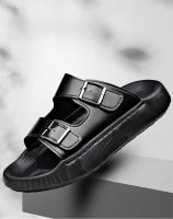 Nuevas Sandalias para Hombres, Moda Simple, Versátiles, Zapatillas de Suela Suave, Resistentes al Desgaste, Transpirables, Zapatos de Playa para Hombres - details 0