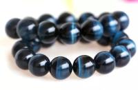 Pulsera de ojo de tigre bule Natural para hombres y mujeres, amuleto de buena suerte hecho a mano, joyería Feng Shui - details 5
