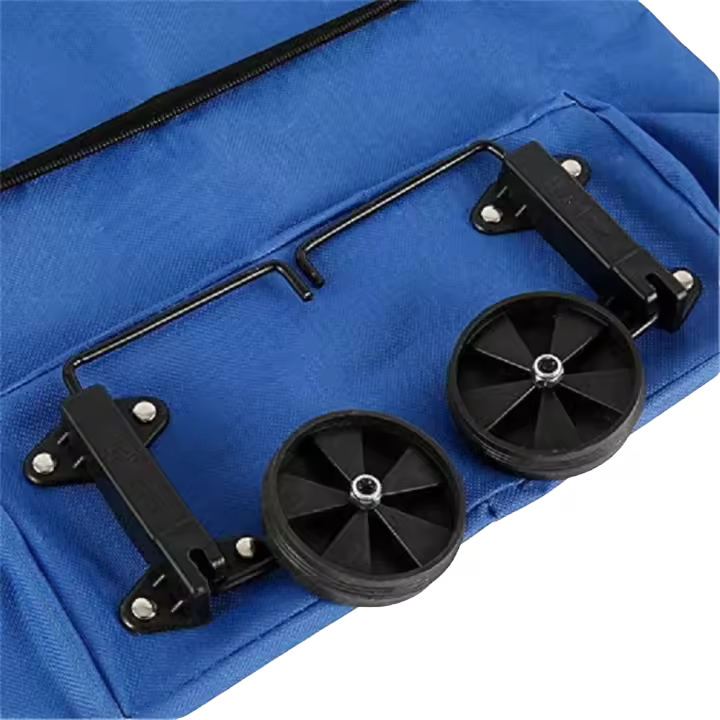 Bolsas de compras plegables, carrito de compras impermeable, aislado, bolsa de compras de utilidad, bolsa de camión de mano Personal rodante - 1
