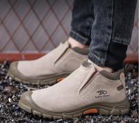 Botas de Seguridad de Soldadura de Corte Bajo Zapatos de Trabajo de Construcción a Prueba de Agujeros Indestructibles para Hombres - details 4