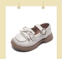 Zapatos de cuero para niña, mocasines informales de estilo británico para estudiantes, zapatos de princesa con encaje hueco, 2024 - details 2