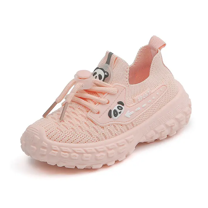 Zapatillas Deportivas para Niños Zapatos Transpirables de Malla Ligeros y Voladores para Niñas - 1