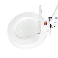 Lámpara LED lupa de pie, lupa iluminadora, lámpara estética, profesional, 5 dioptros, lámpara de brazo giratorio, ajustable - details 2