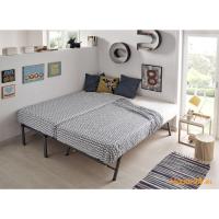 24 Cama Nido con 2 somieres Estructura Reforzada Doble Barra Superior + Patas, Acero, 90x190 cm - details 3