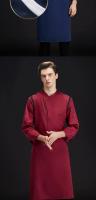 Uniforme de Chef de manga larga, ropa de otoño e invierno, ropa de trabajo de cocina para comedor de Hotel para hombre, cocina, restaurante, cafetería, Chef W - details 12