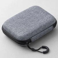 Bolsa de almacenamiento dura de EVA a prueba de golpes, bolsa protectora a prueba de polvo para almacenamiento de auriculares, bolsa organizadora de cables de datos impermeable portátil - details 6