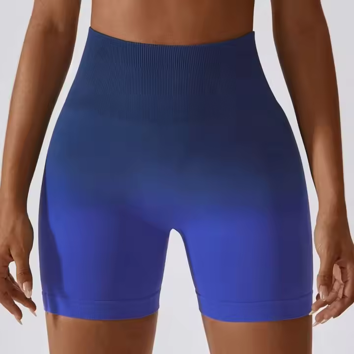 Cloud Hide-pantalones cortos de Yoga para mujer, Shorts sexys para ciclismo, entrenamiento de gimnasio, cintura alta, mallas deportivas ajustadas para correr, Control de barriga - 1