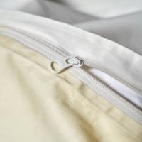 Juego de Ropa de Cama de Algodón Pima Antibacteriano 5A Alta Densidad, Alta Cuadros, Tamaño Rey, Cómodo - details 8