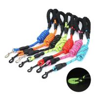 Correa Reflectante para Perros Cuerda Doble de Tracción Resistente Mango Acolchado Cómodo - details 11