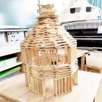 Strip Capule Build Destroy bloques de construcción Build kindergarten baby log puzzle juguetes. - details 0