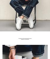 Zapatos de skate para hombre, nuevas zapatillas de deporte modernas y versátiles, zapatos blancos pequeños, zapatos de skate para hombre - details 13