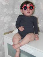 BZDOLL-Muñeca Reborn con piel de pintura 3D, bebé recién nacido de silicona suave, regalo de cumpleaños, 2 versiones, realista, 55cm/70cm - details 1