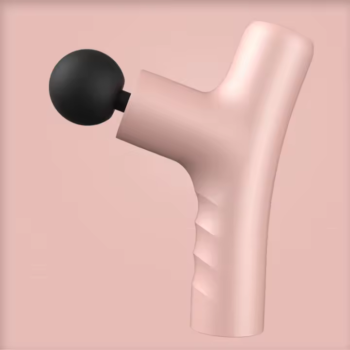 Pistola de Masaje Muscular MUKASI, Masajeadora Cervical y de Espalda, 4 Niveles Ajustables, 4 Cabezas de Masaje, Carga Tipo-C, Pistola de Masaje Profesional para Aliviar Dolor Muscular - 1